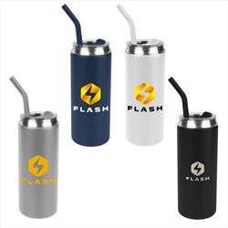 DH50154 20 Oz. Can Shaped Stainless Steel Tumbler With Custom Imprint
